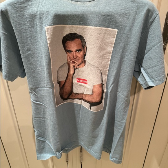 Supreme Morrissey Tee
Slate Blue - Picture 1 of 11